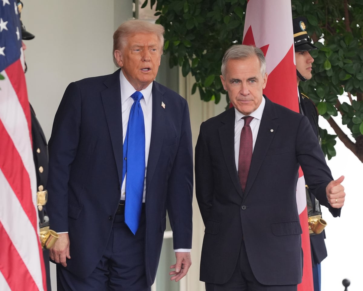 Trump to Canada's Mark Carney: you are uninvited to my 'board of peace' – as it happened | Trump administration | The Guardian