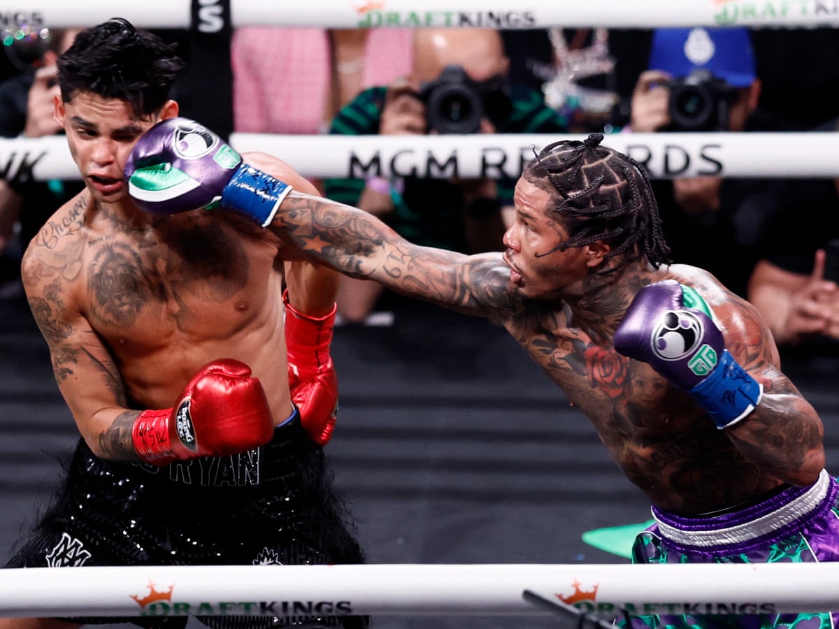 Gervonta Davis knocks out Ryan Garcia in seventh round â as it happened |  Boxing | The Guardian