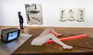 Everyday oppression … Gerburtenbett (Birth bed), the centrepiece of Export’s Biennale exhibition.