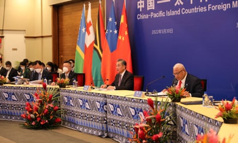 China’s foreign minister Wang Yi and Fiji’s prime minister Frank Bainimarama co-host a meeting of Pacific foreign ministers in Suva, at which Pacific leaders rejected a sweeping economic and security deal with China.
