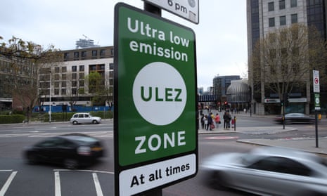 Ultra low emission zone sign