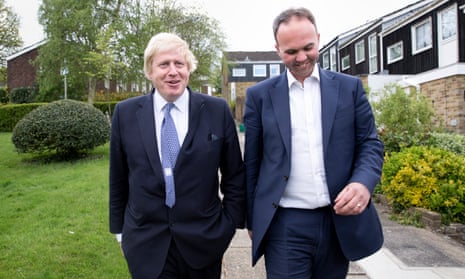 Gavin Barwell campaigning in Croydon Central with Boris Johnson