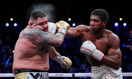 Anthony Joshua outfoxes Andy Ruiz Jr to dance back into boxing's big time | Anthony Joshua | The Guardian