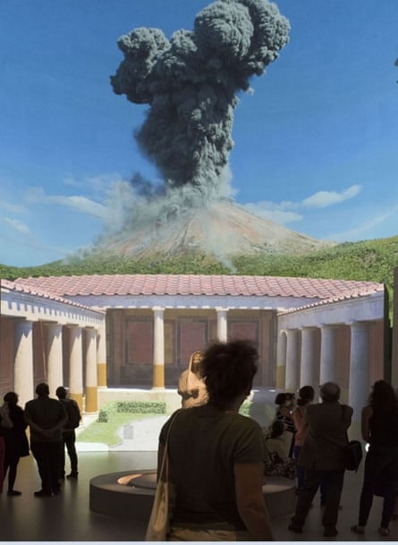 Mount Vesuvius erupts at Paris’s Grand Palais exhibition on Pompeii