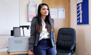 Kiran Kaur Gill in her office