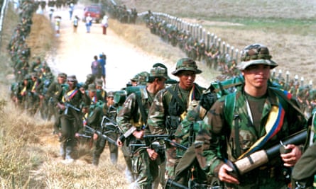 Farc rebels in 1999.
