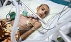 ‘Not a normal war’: doctors say children have been targeted by Israeli snipers in Gaza
