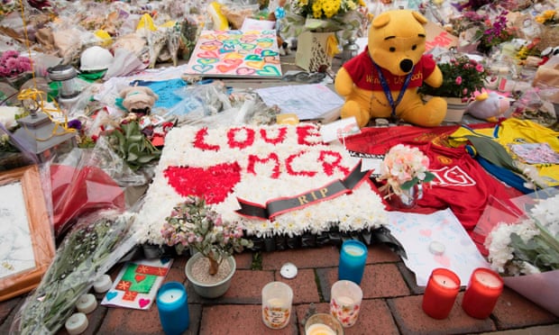 Flowers and tributes at St Ann’s Square
