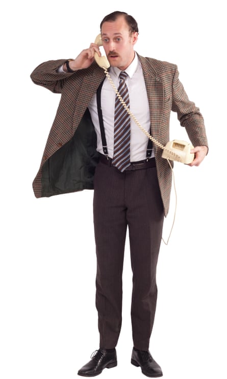 ‘I can’t do the goose-step for 13 more years’ … Jack Baldwin as Basil Fawlty.