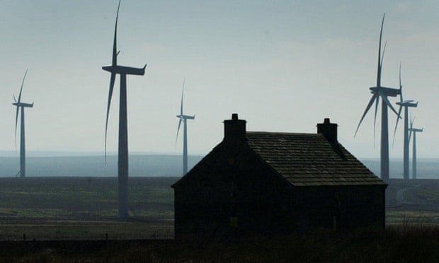 A wind farm near Thurso, near John o’ Groats. 