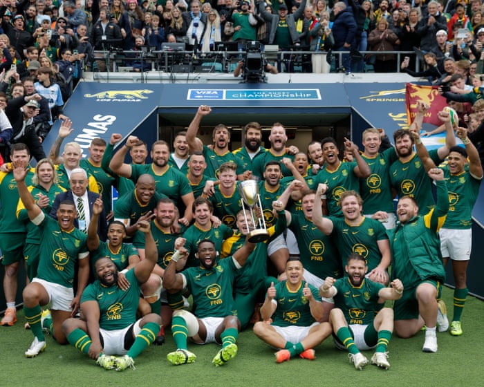 South Africa champions after Malcolm Marx double leaves Argentina behind