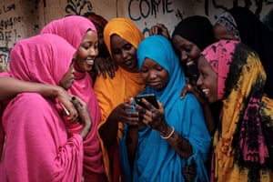 Young Somali women at Dadaab