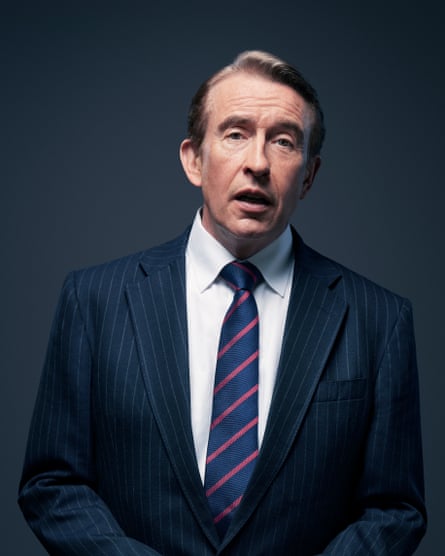 Steve Coogan as Brian Walden in Brian and Maggie.