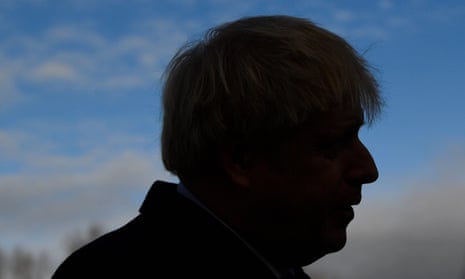 Boris Johnson attends a campaign event in Cheadle Hulme