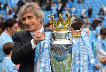 Manuel Pellegrini wins the Premier League iin 2014.