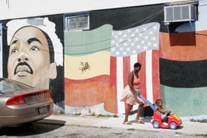 Residents of Little Haiti, Miami.