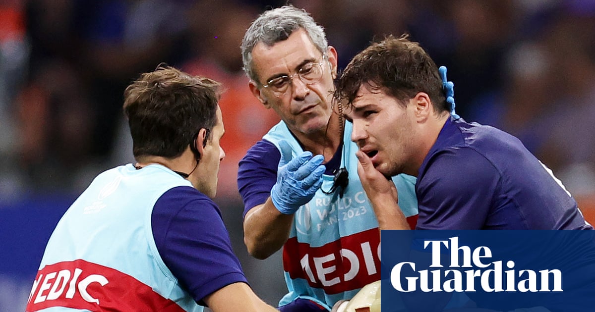 Antoine Dupont injury overshadows France’s record win over Namibia