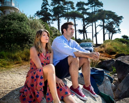 Sharon Horgan and Rob Delaney.