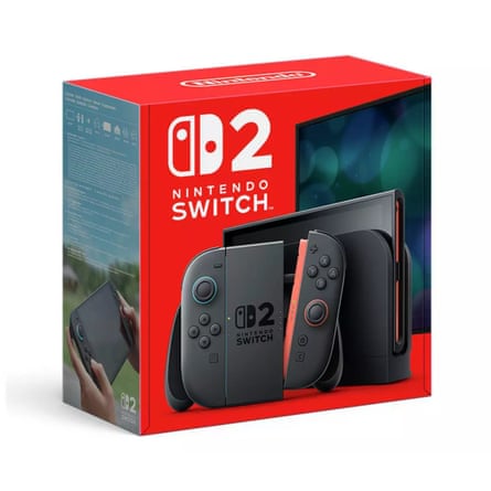 Nintendo Switch 2 Console in black.
