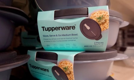 Tupperware products.