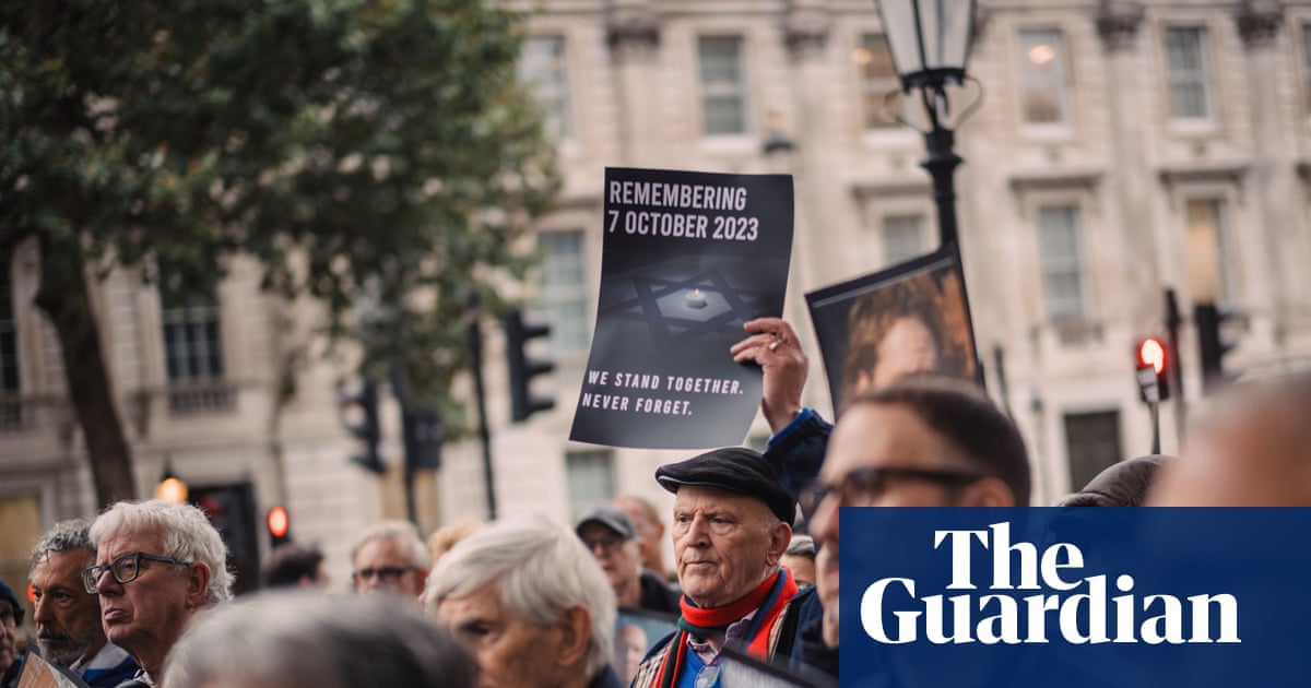 British Jewish Groups Hold London Vigil for Victims of 7 October Attacks