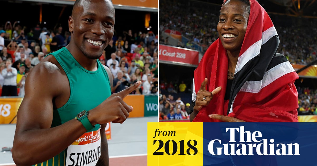 Simbine Beats Yohan Blake In Men S 100m Final As Ahye Takes