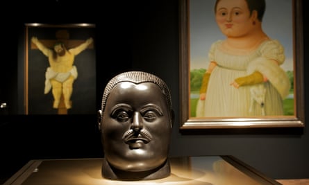 A 2009 retrospective of the work of Fernando Botero at the Bowers Museum, Santa Ana, California.