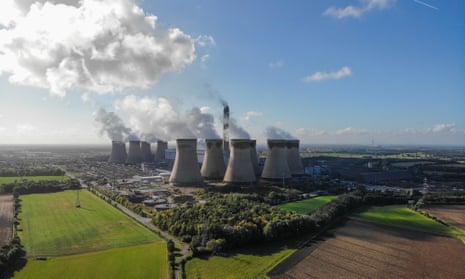 The Drax power station in Selby, North Yorkshire. 