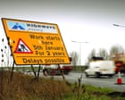 Drivers ignoring roadwork closures to skip queues ‘wilfully putting lives at risk’