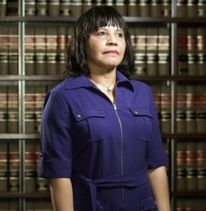 Sharon Lenzy-Scott, secretary of the Creek Freedmen Band in Oklahoma City.