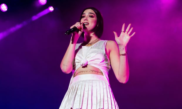 Dua Lipa was catapulted to fame last year with her hit New Rules.