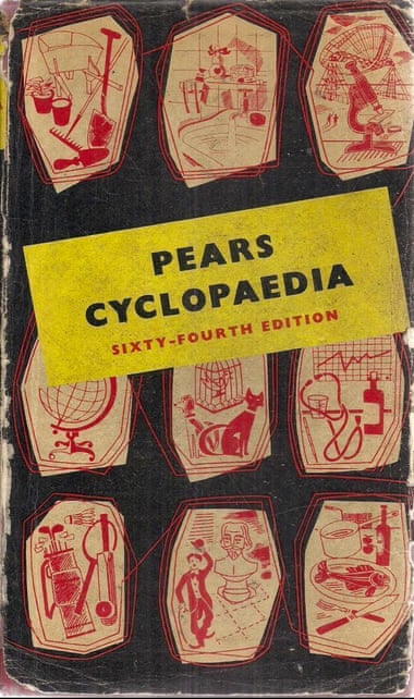 A mid-20th-century edition of Pears’ Cyclopaedia.