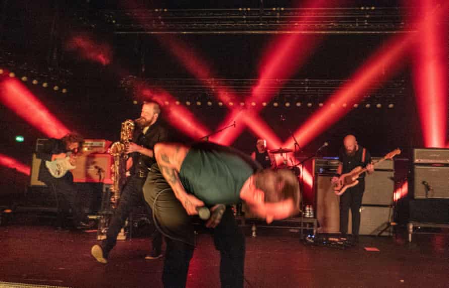 ‘A formidable machine’: Idles at O2 Brixton Academy.