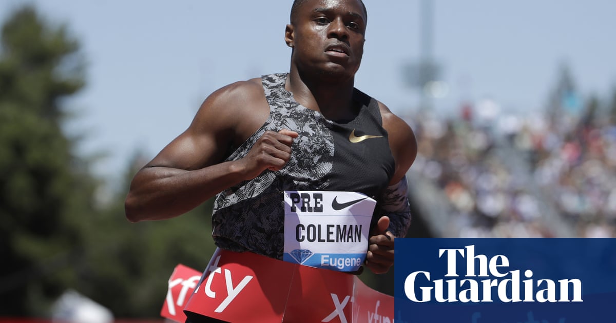 World 100m champion Christian Coleman hit with two-year ban