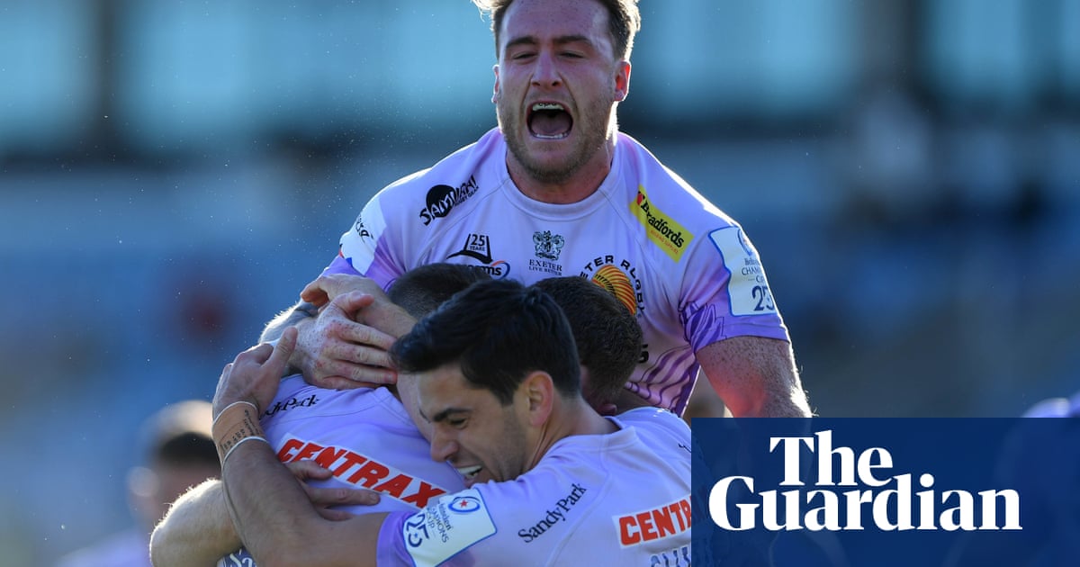 Rob Baxter steels Exeter for ultimate peak after 10-year journey to the top | Robert Kitson