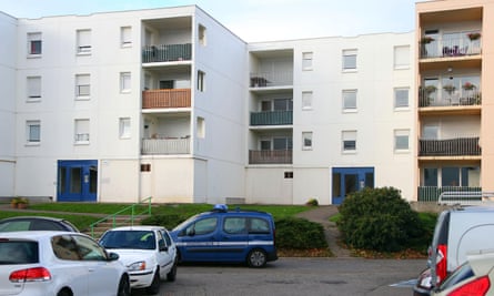 The apartment block in Creutzwald where Hasna Aït Boulahcen’s father lives.