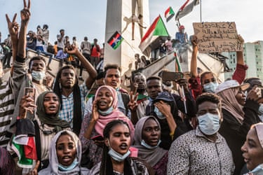 A group of demonstrators