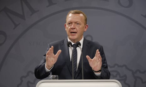 New Danish prime minister Lars Lokke Rusmussen