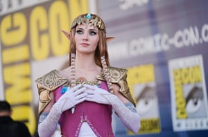 Allison Tabitha dressed as Zelda