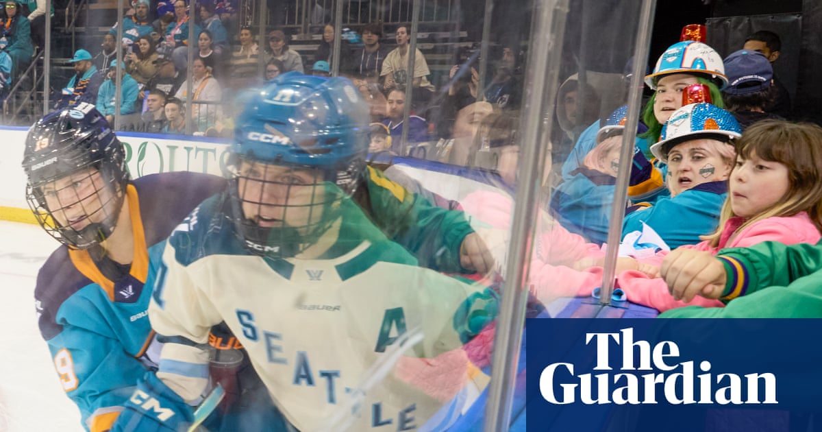 Hockey fans pack Madison Square Garden as PWHL breaks US women’s attendance record – in pictures