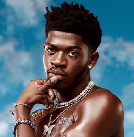 I've Never Seen Lil Nas X With Straight Hair Until Now — See