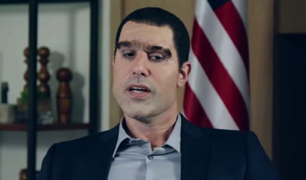 Erran Morad (Sacha Baron Cohen) in the 2018 show Who is America?