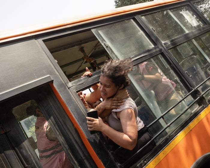 ‘Cockroach’ leader among thousands detained in Delhi protest crackdown