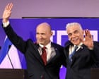 ‘Israel must change direction’: Netanyahu rivals join forces for next election