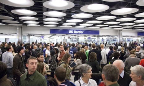 Long queues at Heathrow for passport checks have become a familiar sight.