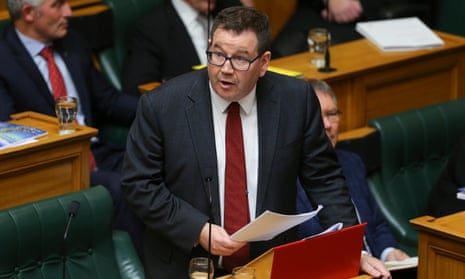 New Zealand finance minister Grant Robertson.