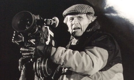 Peter Duffell filming in 1987