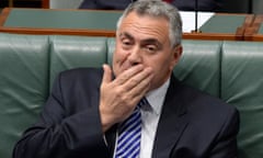 Joe Hockey at question time on Thursday.