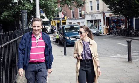 Shane O’Mara with Amy Fleming in Dublin.