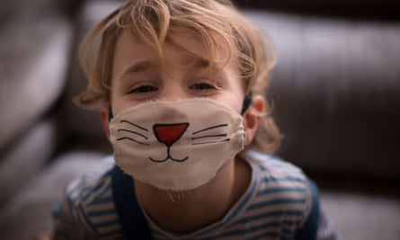 Masks are most effective indoors … although they aren't mandatory for children in many circumstances.